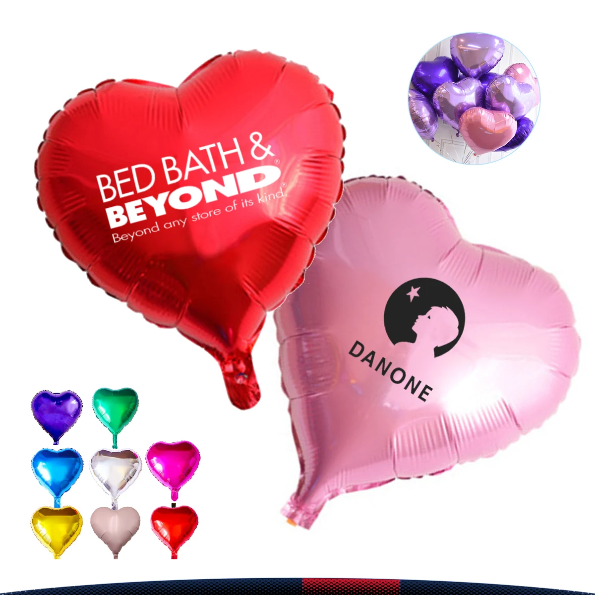 Heart 18" Mylar Balloons 1