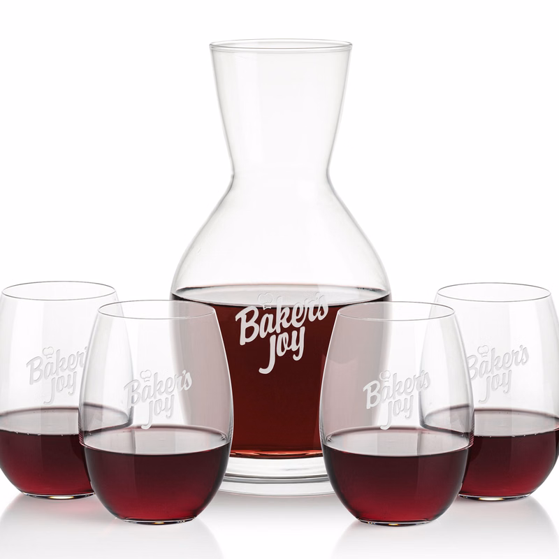 Westwood Carafe & Carlita Stemless