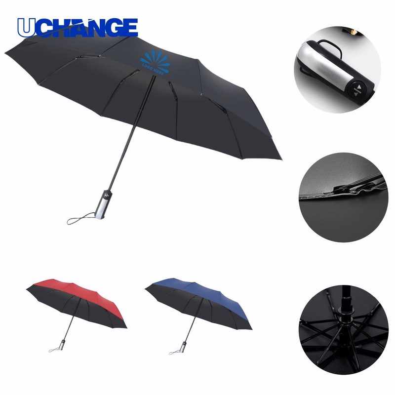 Auto Open Close RPET Umbrella for Rain