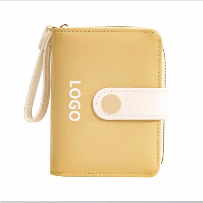 Color-coded Button Wallet
