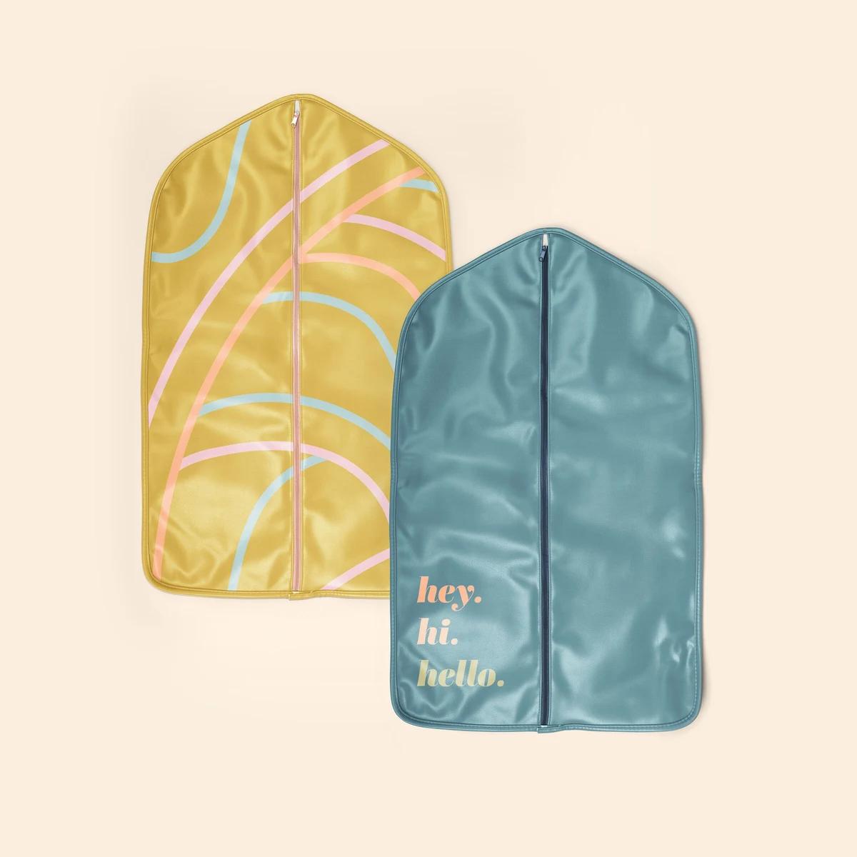 SUGAR BRITCHES TODDLER GARMENT BAG - VEGAN LEATHER 1