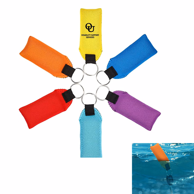 Foam Neoprene Floating Keychain WaterproofFloatable