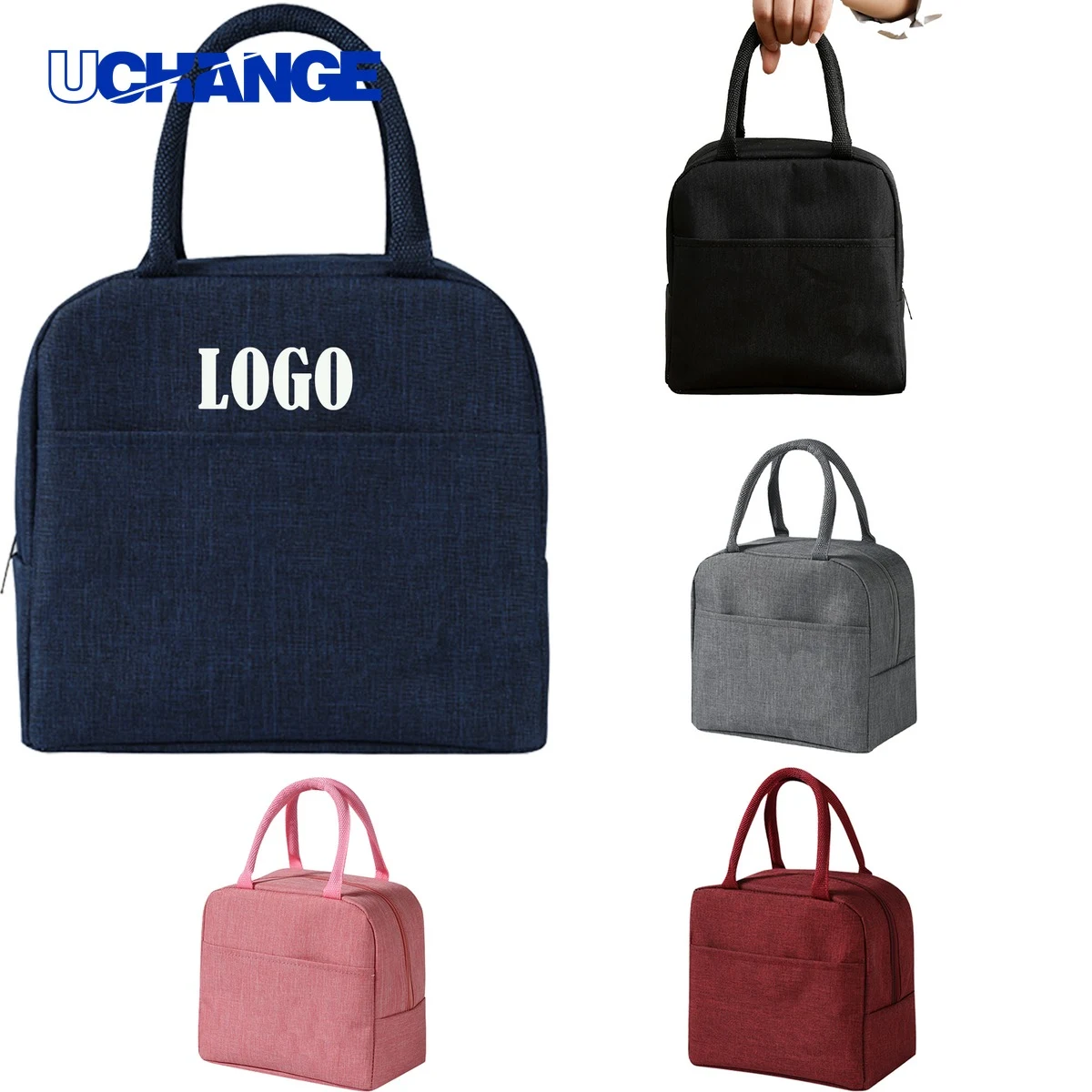Oxford Waterproof Insulated Lunch Bag Organizer for Travel 1