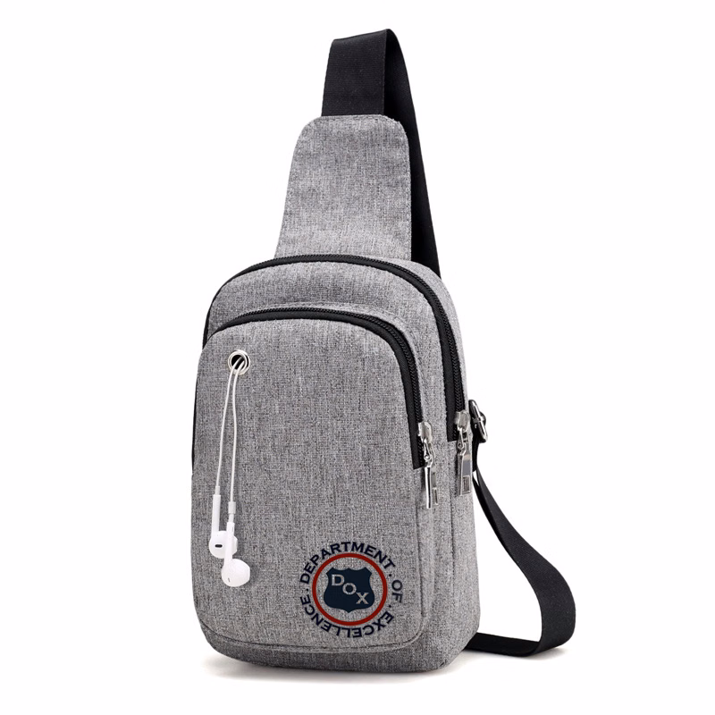The Portable Headphone Hole CrossBody Bag