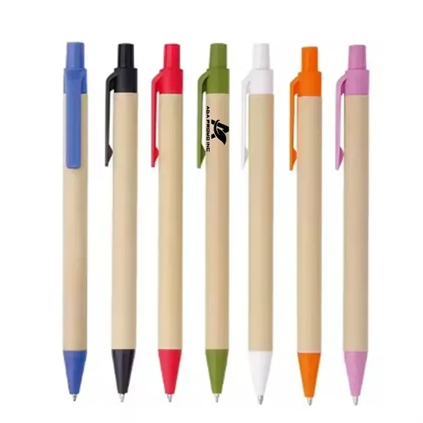Eco-Friendly Recycled Cardboard Ballpoint Pens 1