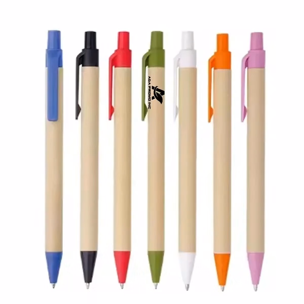 Eco-Friendly Recycled Cardboard Ballpoint Pens