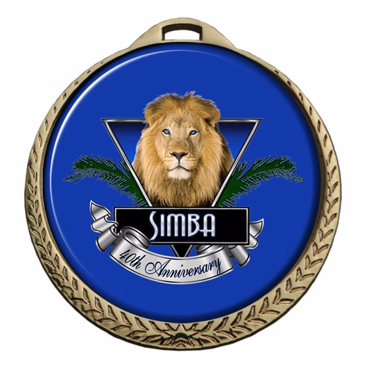 Express Vibraprint™ Insert Medal (2-1/4")