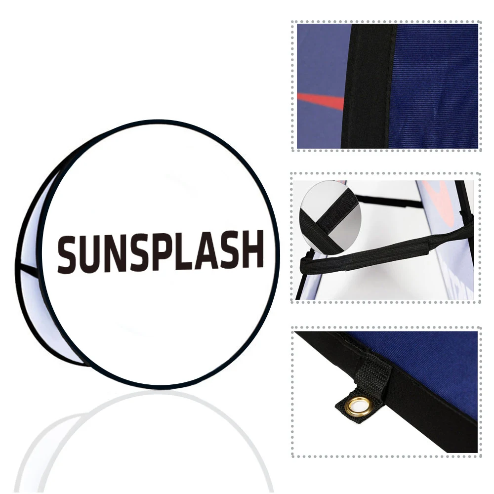 RoundPortable A-frames Display 1