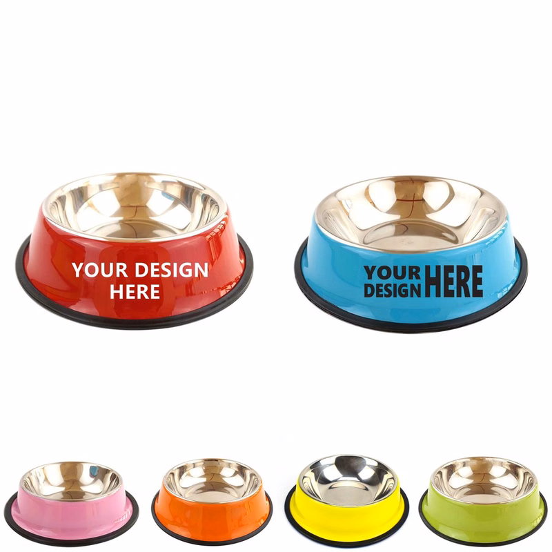 Stainless Steel Non-Slip Pet Bow