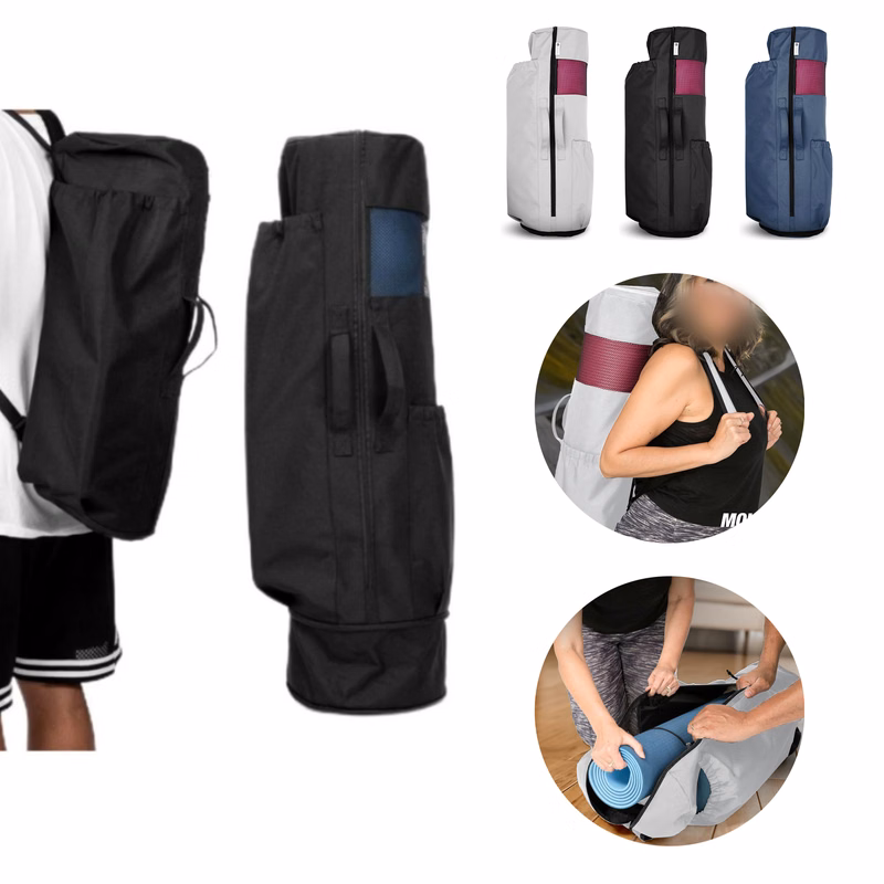 Large Expandable Yoga Bag for Mat and Blocks