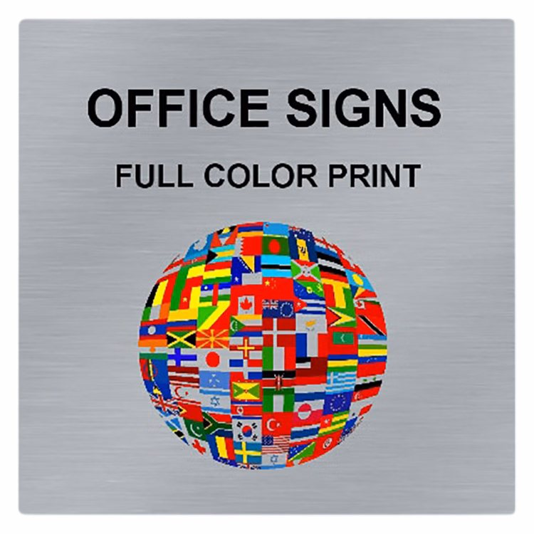 Full Color Aluminum Signage 1