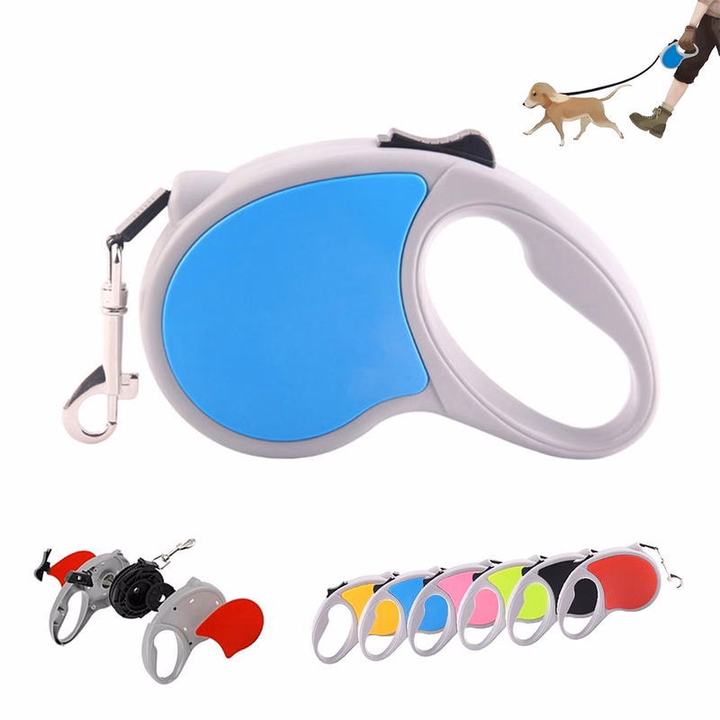 16' Retractable Dog Leash with Anti-Slip Handle