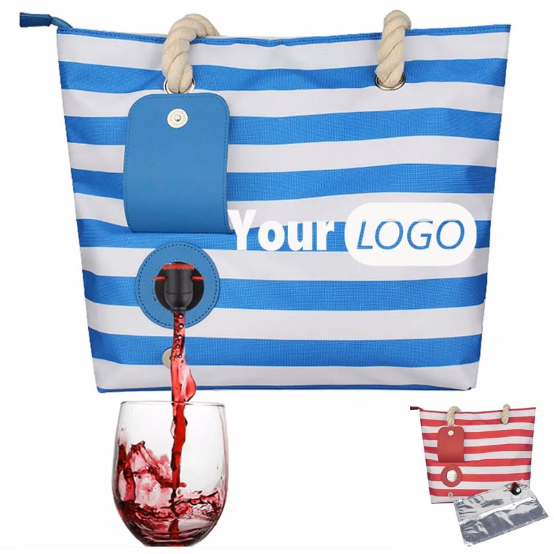 Portable Christmas Wine Bag