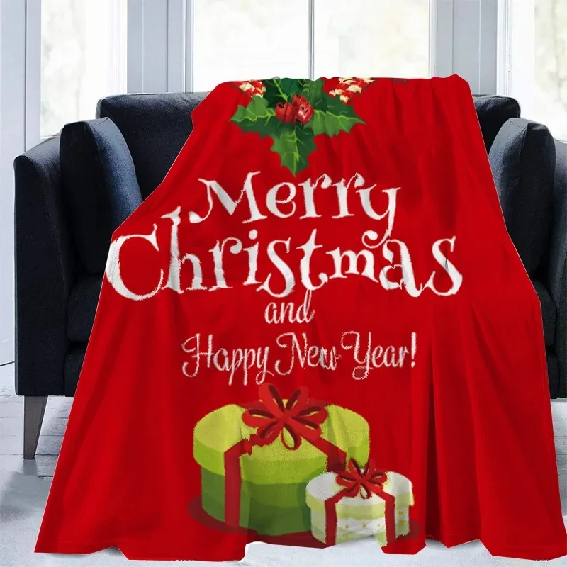 Christmas Thickened Warm Double-Sided Blanket 1