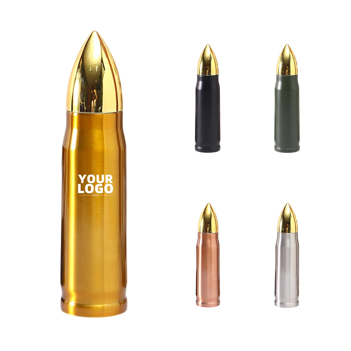 18 OZ Stainless Steel Bullet Bottle 1