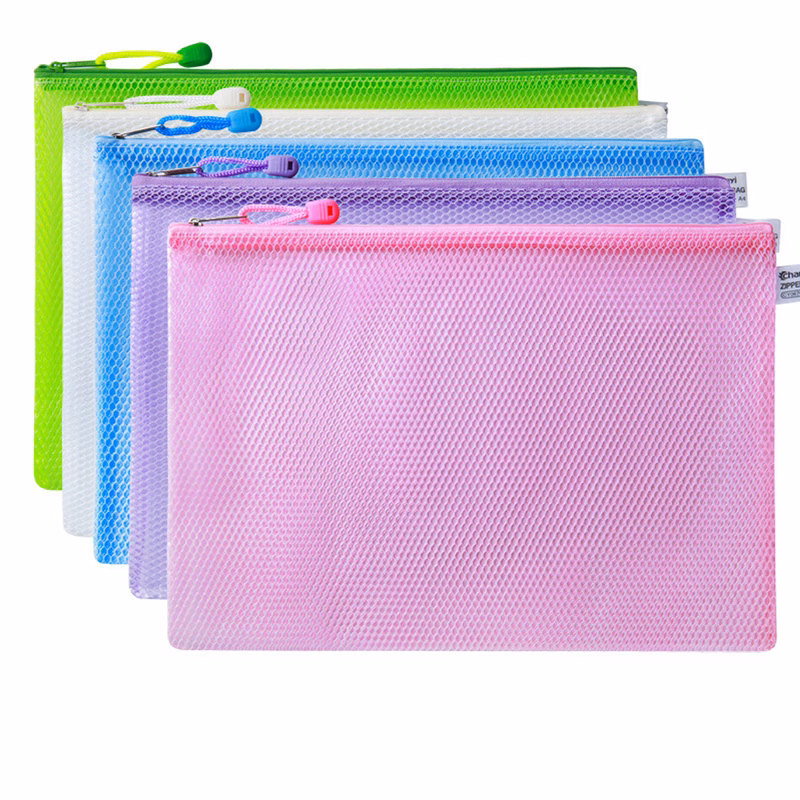 Sliding Zipper Waterproof Folder