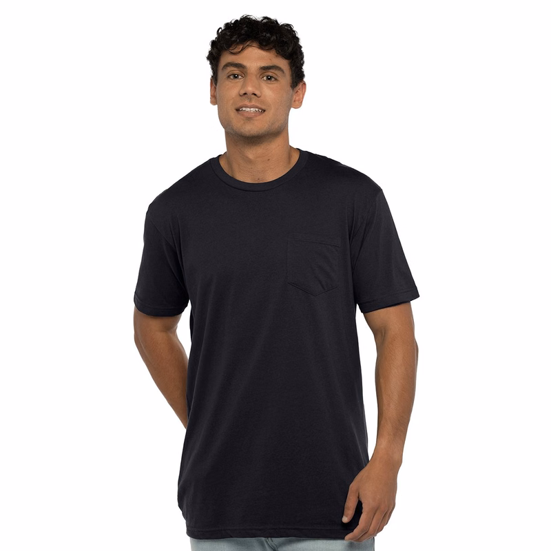 Unisex Cotton Pocket Tee - 3605