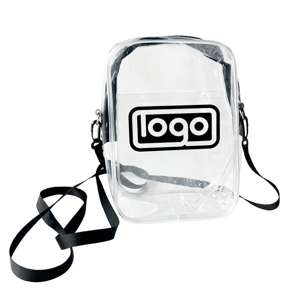 Custom Fashion PVC Transparent Crossbody Phone Bag 1