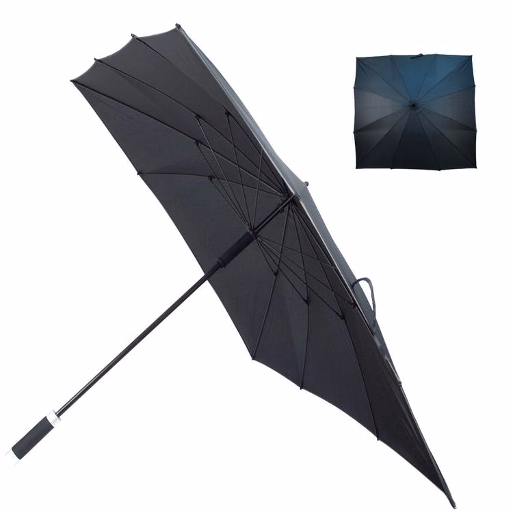 Extra Large Umbrellas - Black Square-Shaped