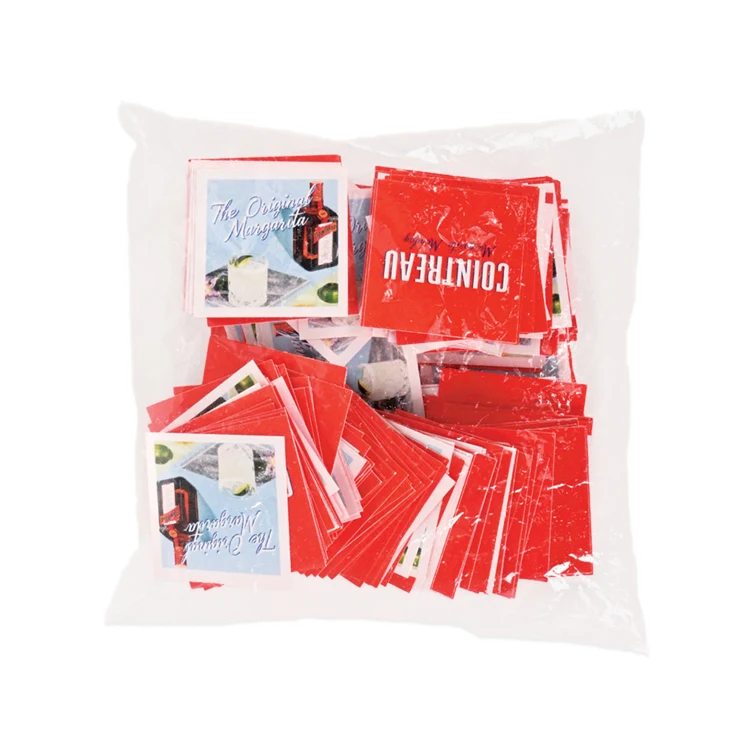 Packaged 1 3/8" x 1 3/8" Custom Printed Square Confetti 1