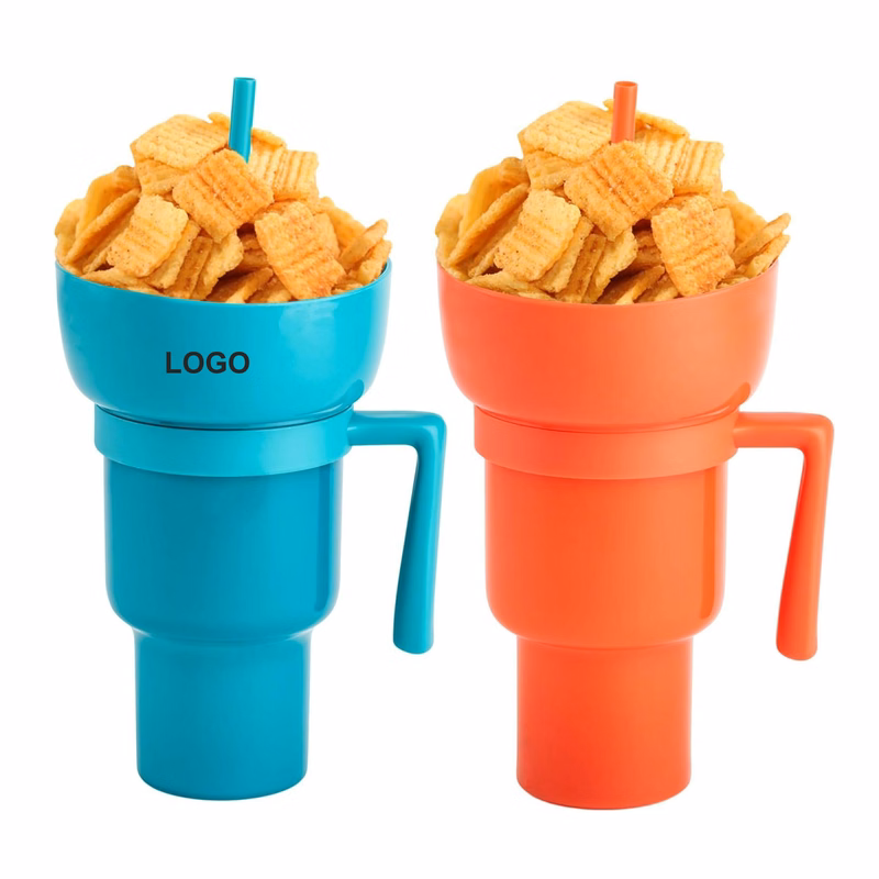 Stadium Tumbler with Snack Bowl (direct import)