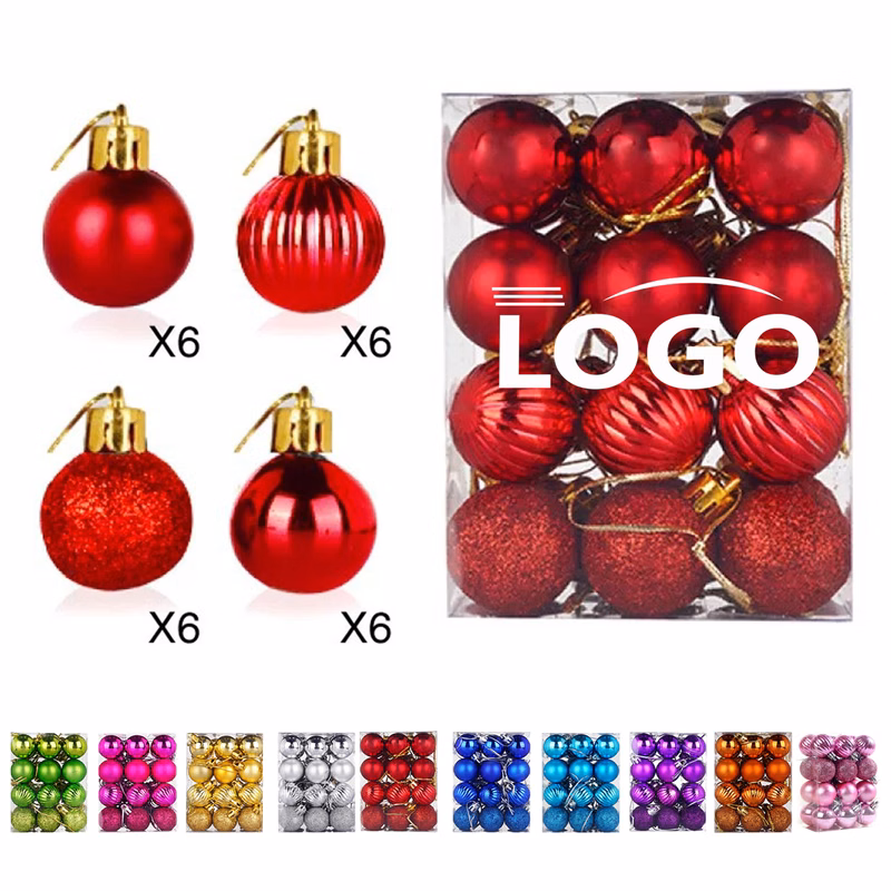 Small Plastic Christmas Balls