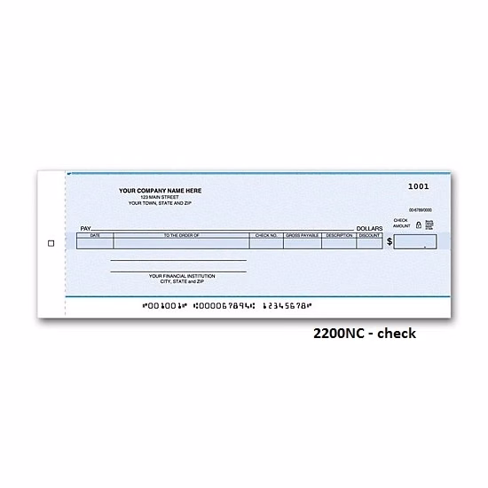 Checks, Accounts Payable Center