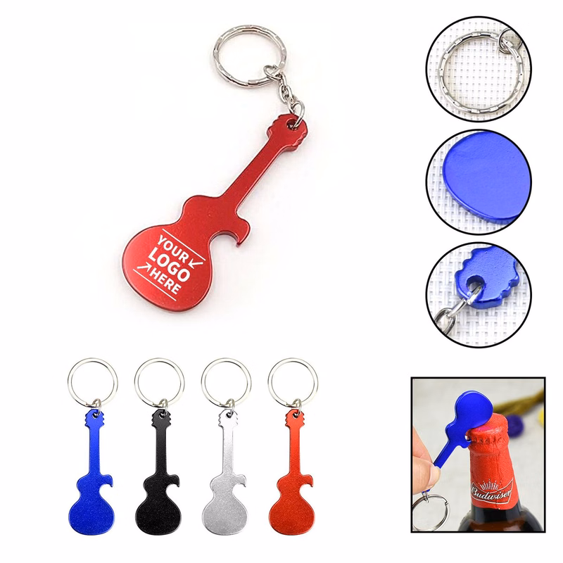Guitar Key Chain Bottle Opener