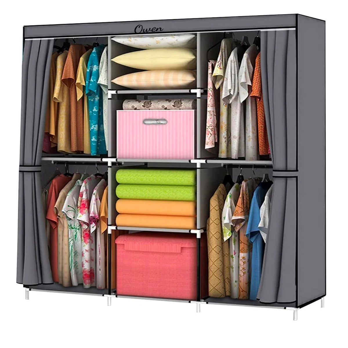 Portable Clothes Storage Closet Organizer 1