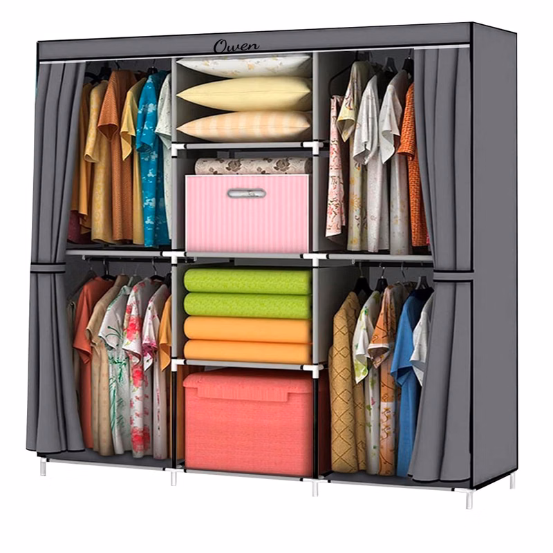 Portable Clothes Storage Closet Organizer