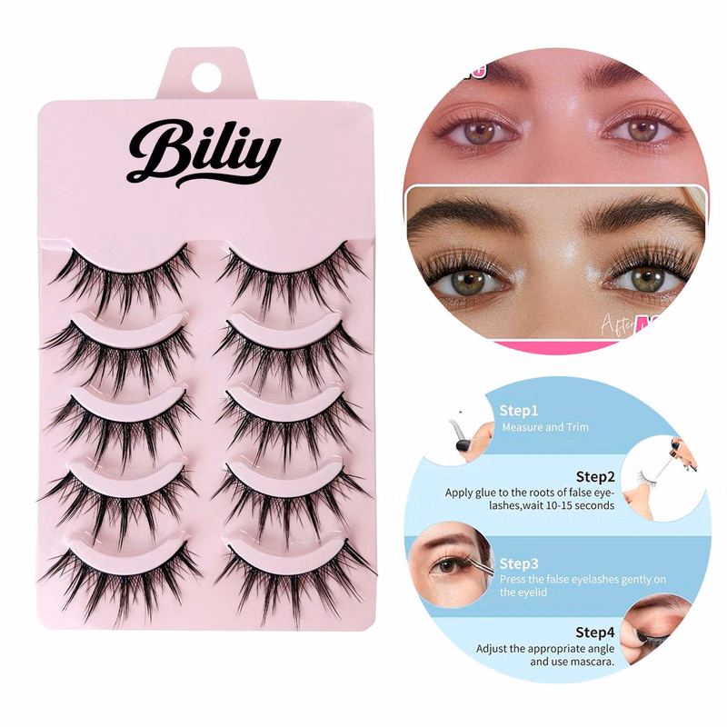 5 Pairs Eyelashes