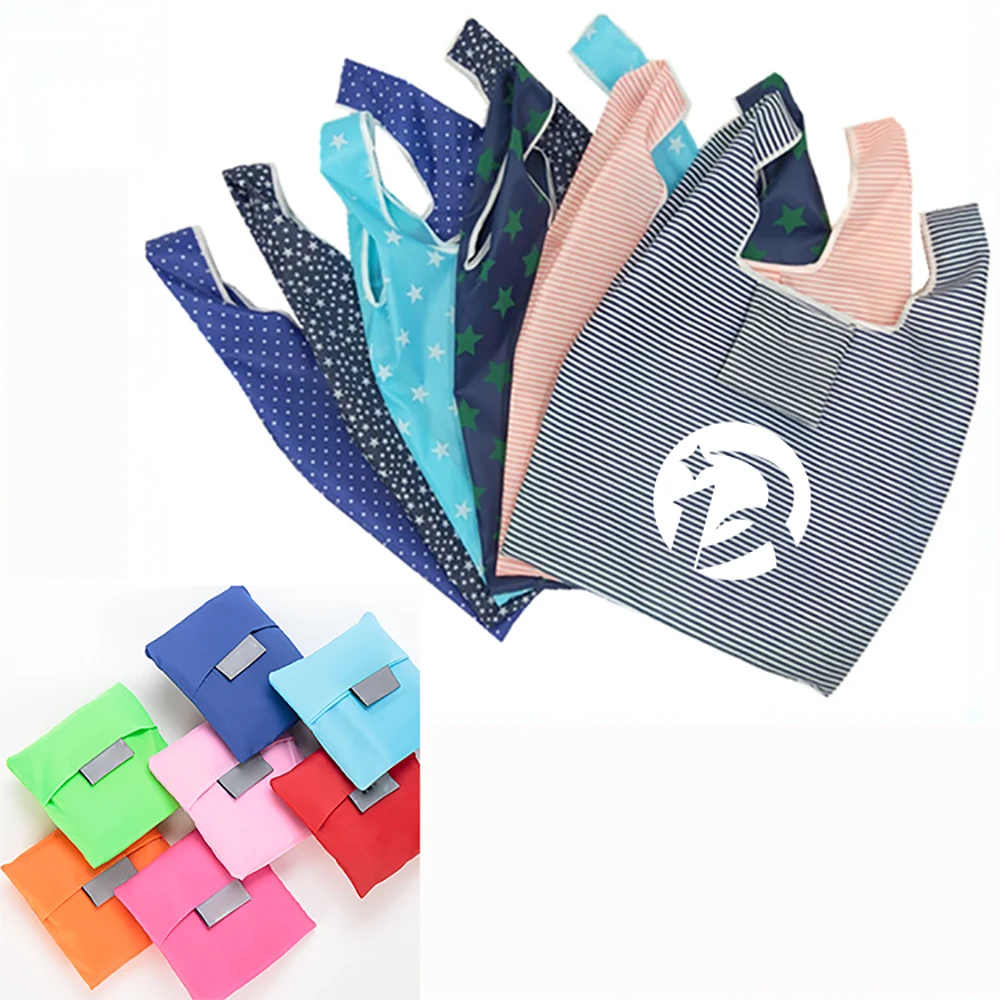 Square Environmentally Friendly Portable Shopping Bag 1