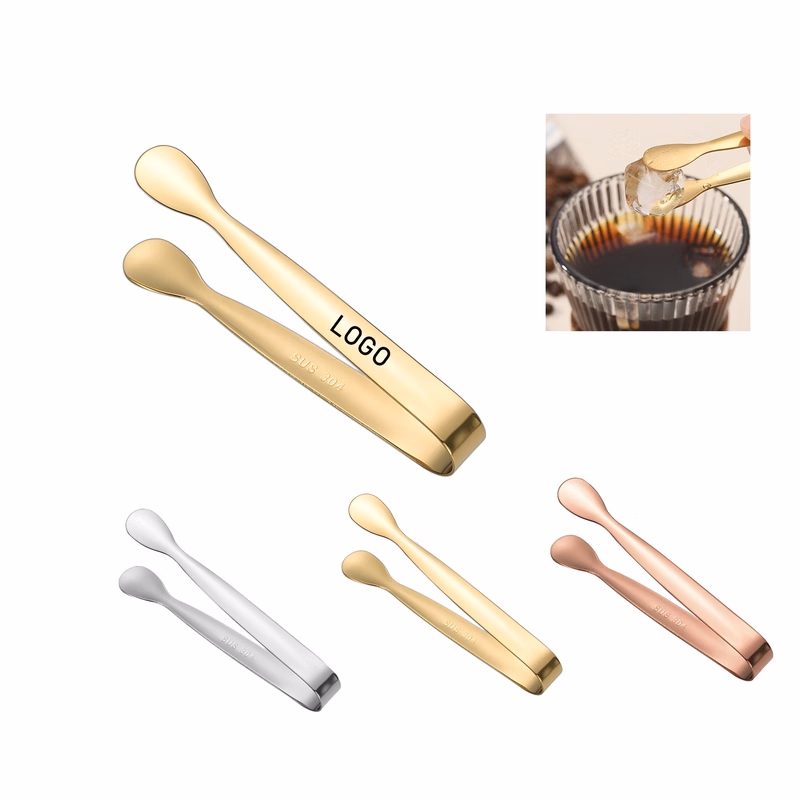 Sugar Cube Clips Ice Tongs Stainless Steel Serving Clamps