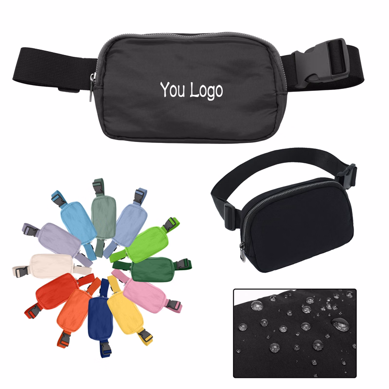 Adjustable Waist Waterproof Nylon Bag