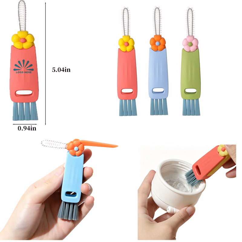 Multi-Functional Bottle Cap Cleaning Brush
