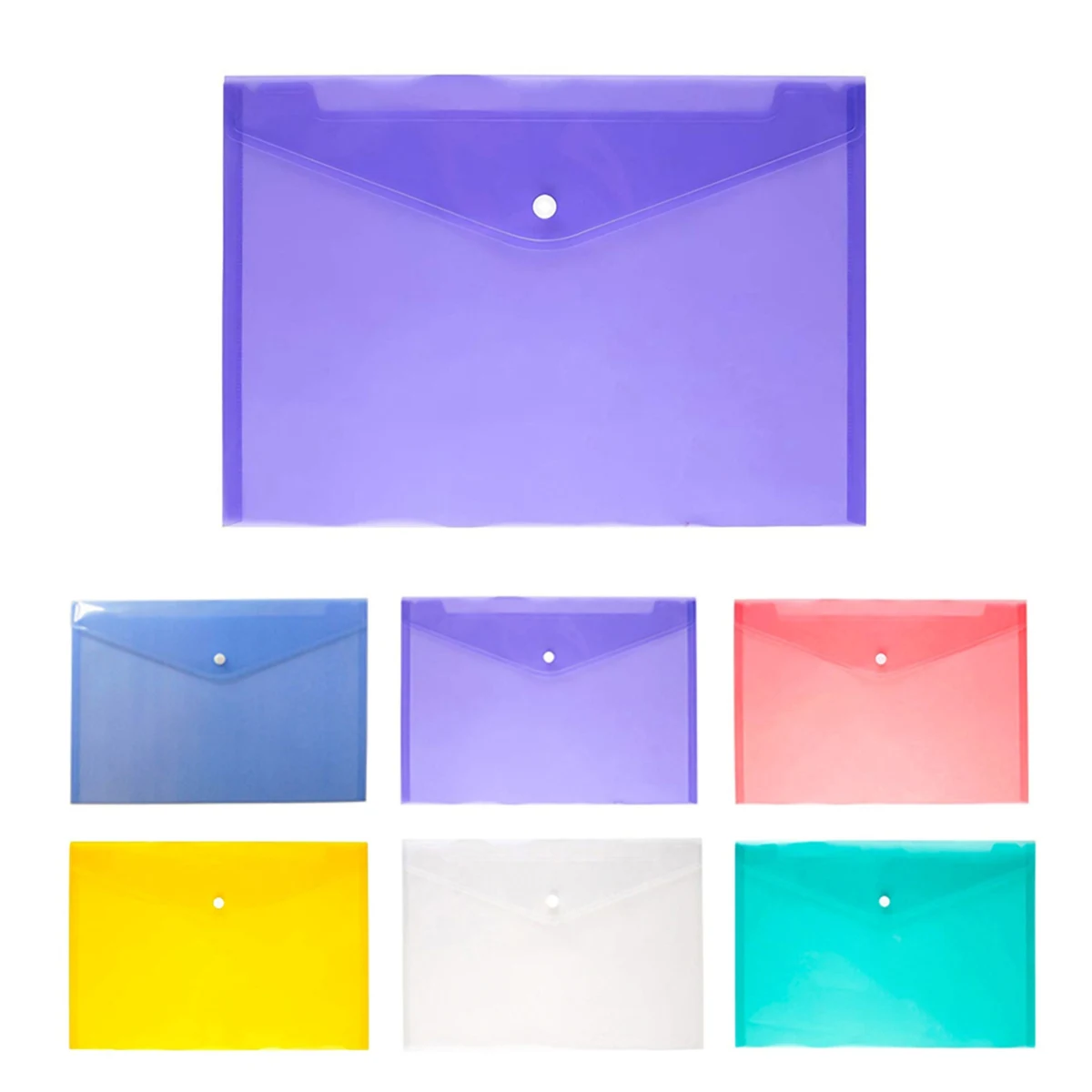 Plastic Envelope w/Snap Button 1