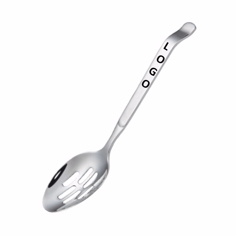11 Inch Stainless Steel Slotted Serving Spoon