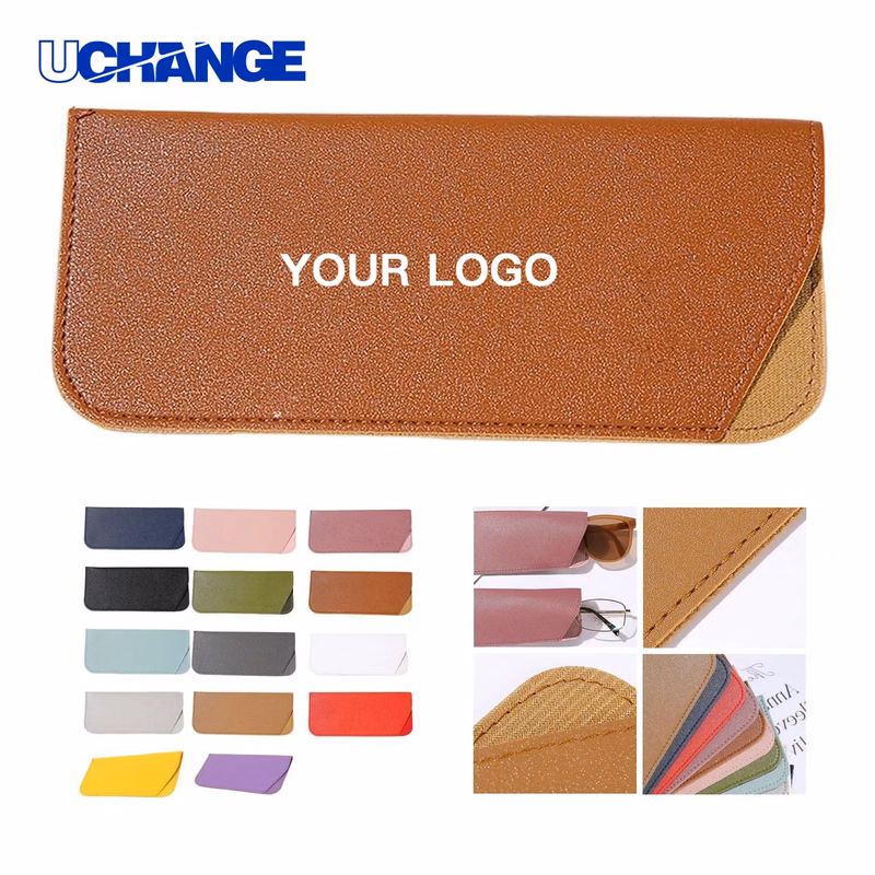 Portable PU Leather Eyewear Case