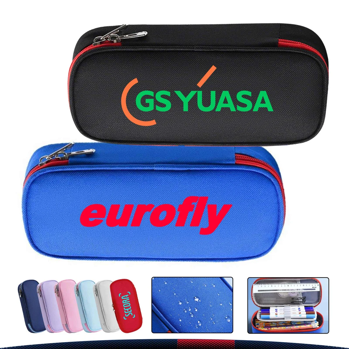 Klysta Triple-Layer Zipper Pencil Case 1