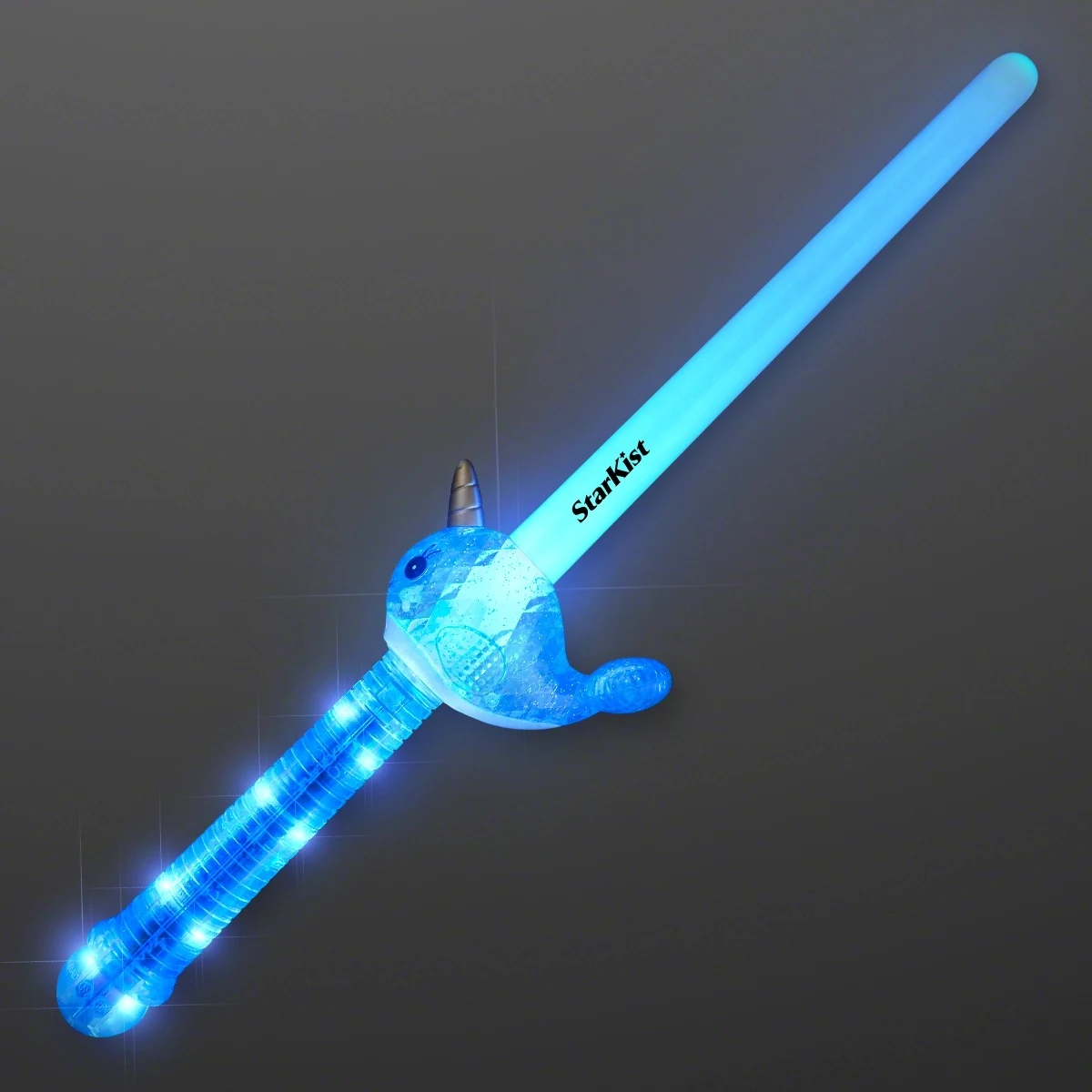 Light Up Narwhal Mini Saber Sword 1