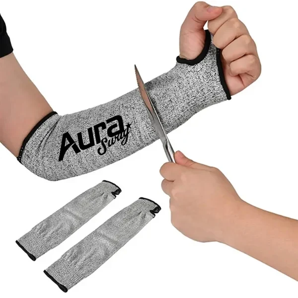 Custom Wrist-to-Elbow Cut-Resistant Arm Sleeves — Industrial Safety Gear 1