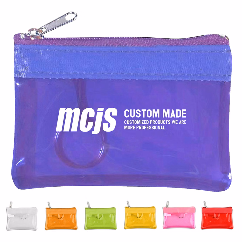 Translucent Coin Zipper Purse