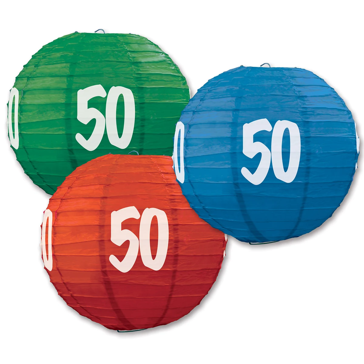 "50" Paper Lanterns 1