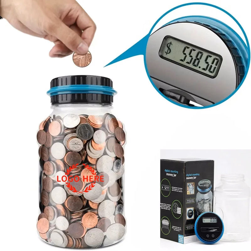 Digital Coin Counting Bank With LCD Counter