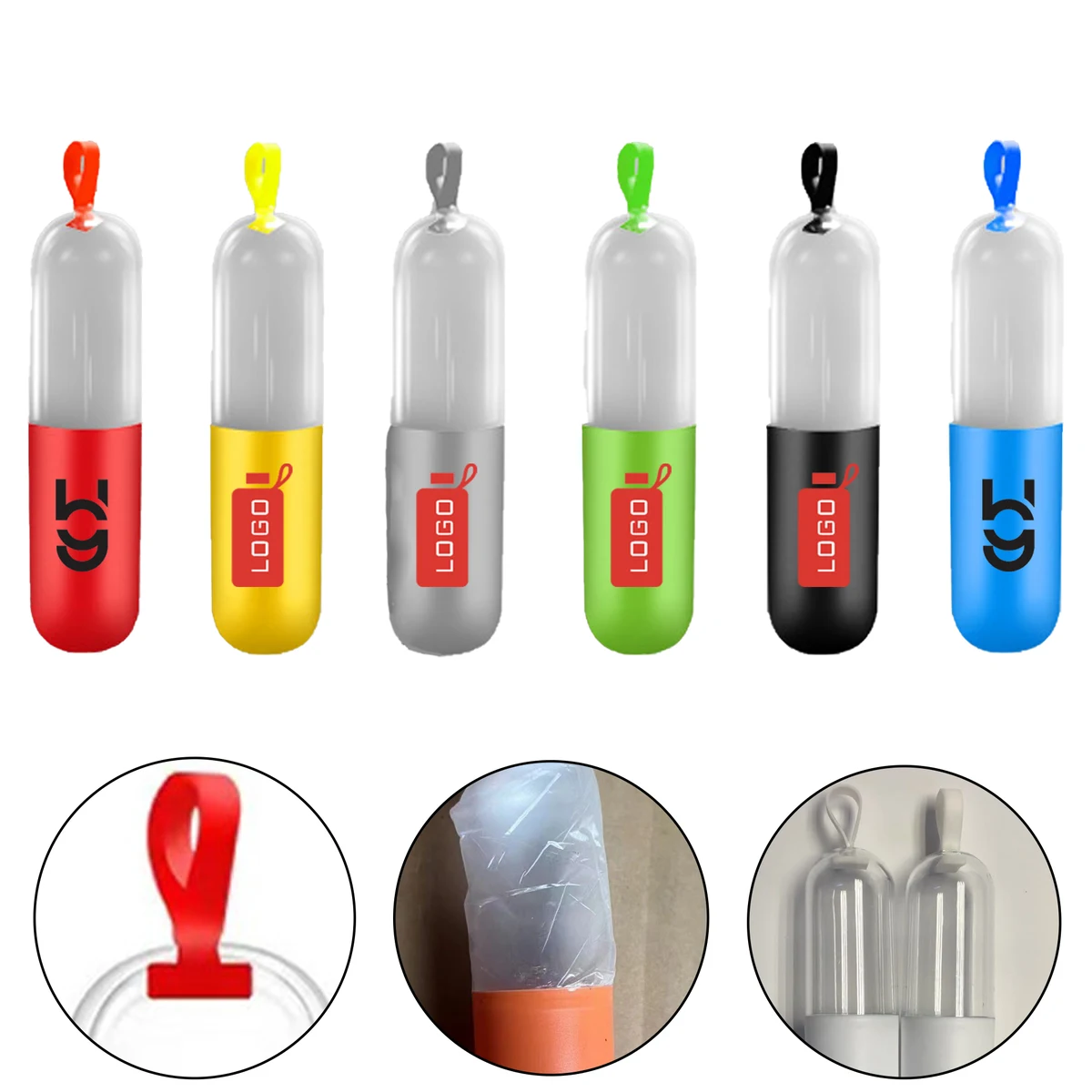 Matte Finish Earphone Tube Capsule Box 1