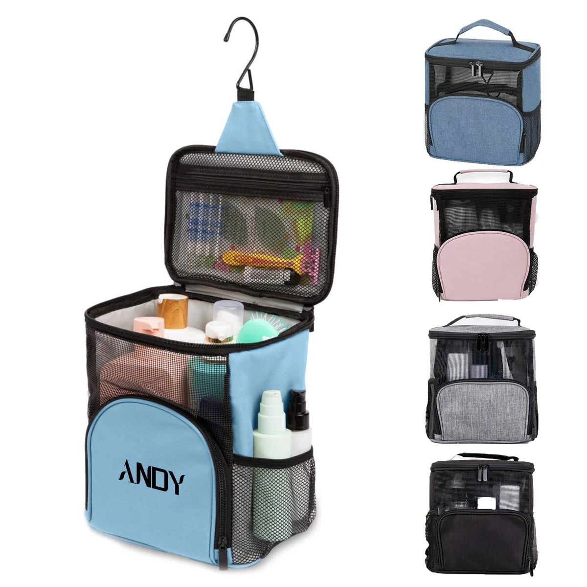 Foldable Water Resistant Shower Bag 1
