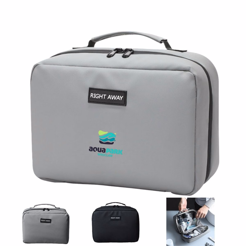 Travel Toiletry Bag Tech Electronic Organizer