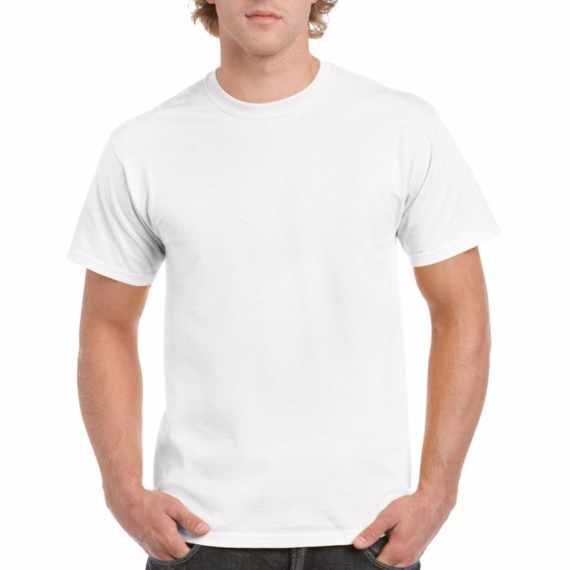 Irregular Gildan T-Shirts - White 5XL