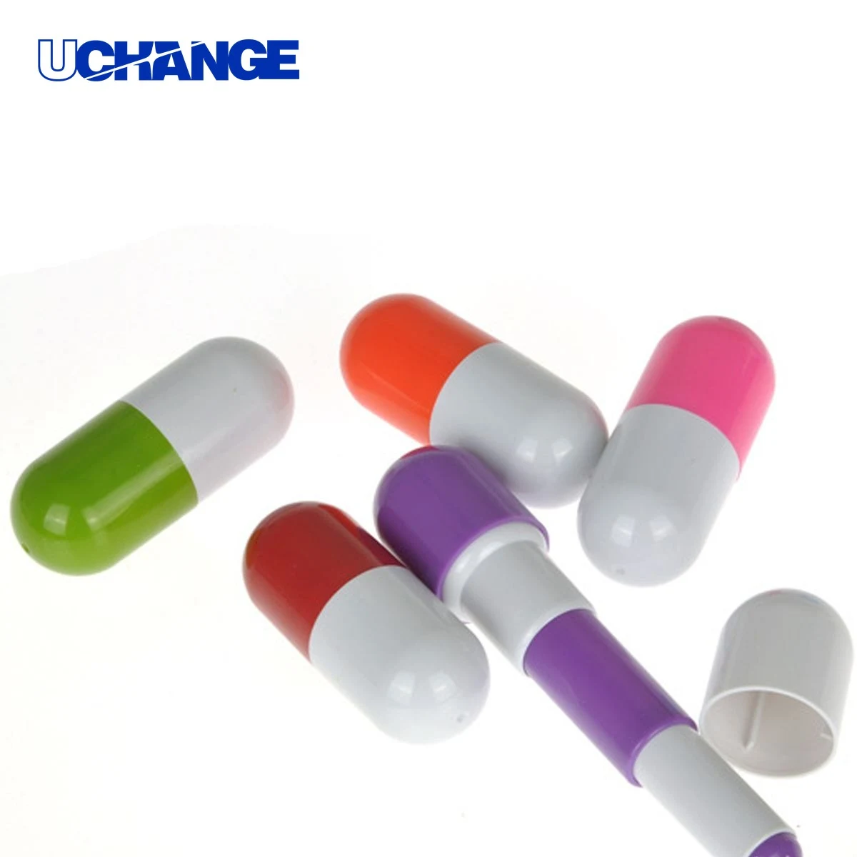 Pill Shaped Ballpoint Pen 1
