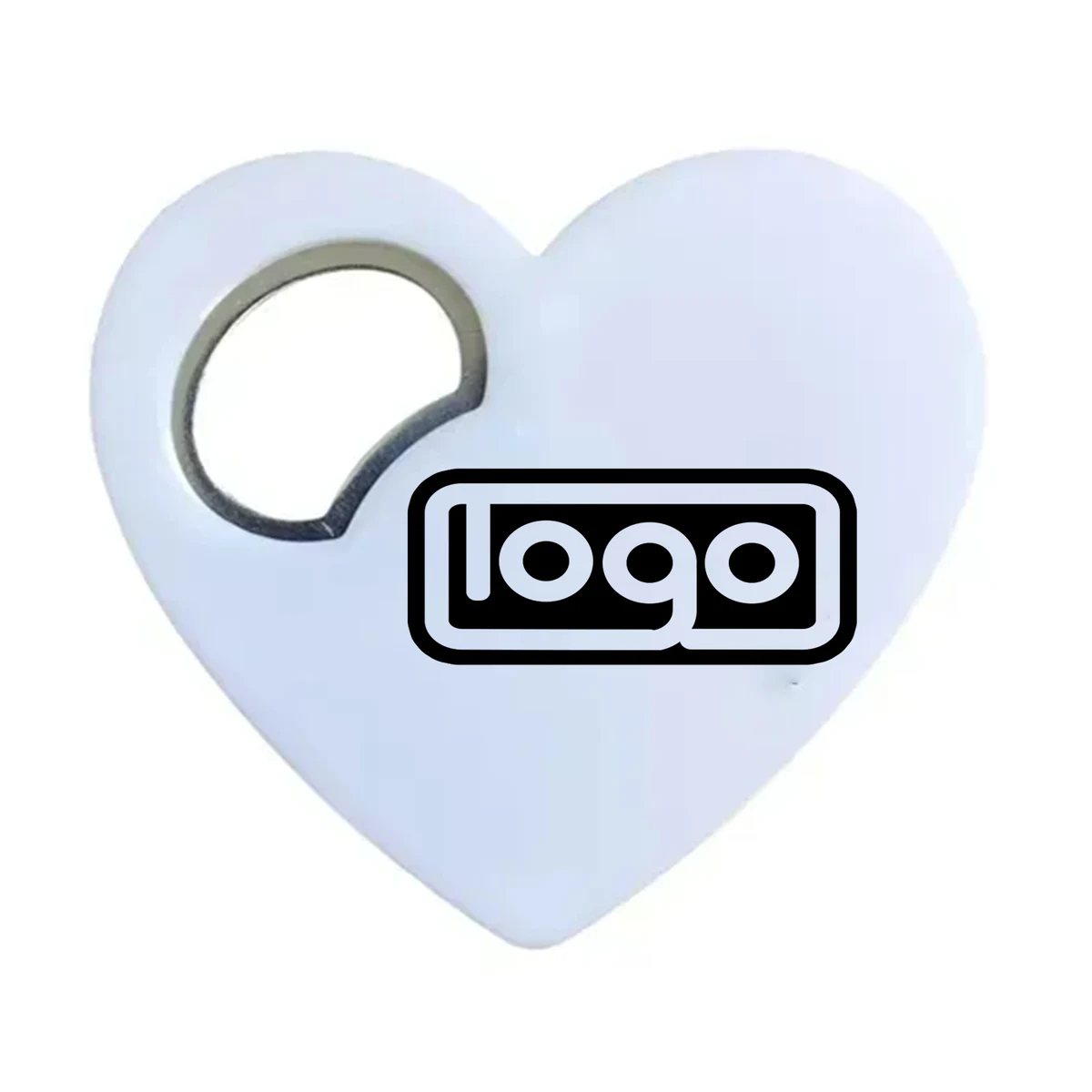 Heart-shaped Plastic Bottle Opener 1